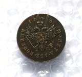 Type #2 1740 Russia 2 KOPEKS Copy Coin commemorative coins