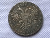 Tpye #3: 1  ROUBLE 1727 RUSSIA  Copy Coin commemorative coins