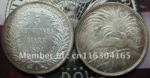 1894 Germany 5 mark New Guinea UNC COPY commemorative coins