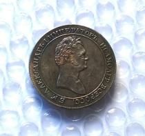 1 ROUBLE 1810 Alexander I RUSSIA type 2 COPY commemorative coins