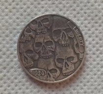 Hobo Nickel Coin_Type #42_1934-D BUFFALO NICKEL Copy Coin