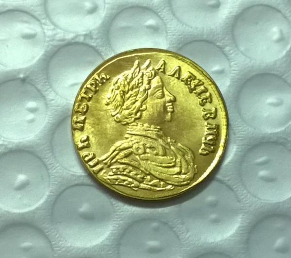 1714 RUSSIA GOLD Copy Coin commemorative coins