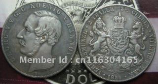 GERMANY 1854-B 2 THALER  COPY commemorative coins