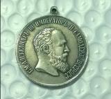 Tpye #6 Russia : silver-plated medaillen / medals COPY commemorative coins