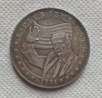 Type #3_Hobo Nickel Coin 1921-D Morgan Dollar COPY COIN commemorative coins