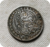 Type #12_Hobo Nickel Coin The Royal Game 1921 Morgan Dollar COPY COINS-replica commemorative coins