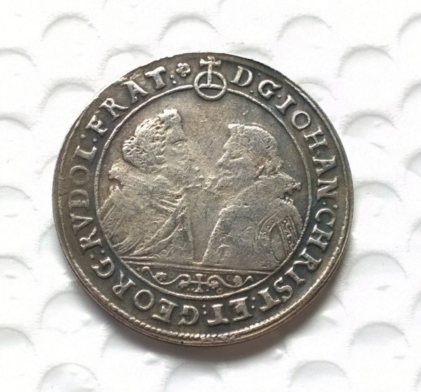 1620-Poland-Polonia-Polska-thaler-tallero-Silesia-John-Christian COIN