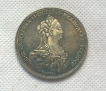 Tpye #2:1770 RUSSIA 1 Ruble  Copy Coin commemorative coins