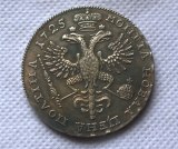 Type# 7:1725 RUSSIA 1 ROUBLE Copy Coin commemorative coins