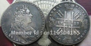 1729 RUSSIA 1 ROUBLE  COPY commemorative coins