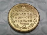 1827 RUSSIA 5 ROUBLES GOLD Copy Coin commemorative coins