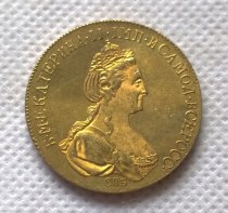 1777 russia 10 Roubles gold Copy Coin  commemorative coins