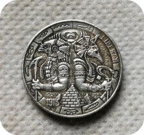 Hobo nickel  Horus and pharaoh anubis in Egypt copy coins commemorative coins collectibles