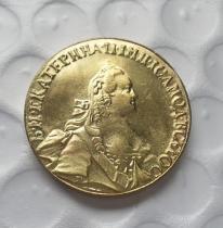 1773  RUSSIA 5 ROUBLES GOLD Copy Coin commemorative coins