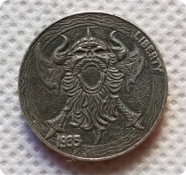 Hobo Nickel Coin_Type #52_1935-D BUFFALO NICKEL copy coins commemorative coins collectibles