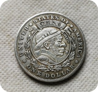 Type #14_Hobo Nickel Coin 1921 Morgan Dollar COPY COINS-replica commemorative coins