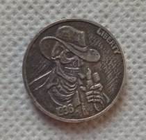 Hobo Nickel Coin_Type #43_1936-D BUFFALO NICKEL Copy Coin