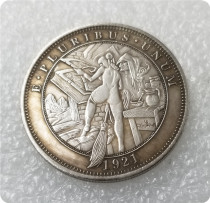 Type #25_Hobo Nickel Coin 1921-P Morgan Dollar COPY COINS-replica commemorative coins