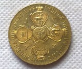 1777 russia 10 Roubles gold Copy Coin  commemorative coins