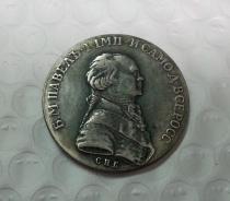 Russia, contemporary medaille of Paul I 1796 rouble Copy Coin commemorative coins