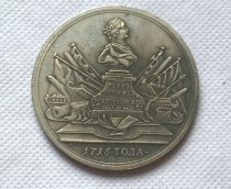 Tpye #68 1716 Russian commemorative medal COPY commemorative coins