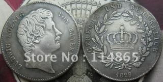 German States Bavaria 1829 Thaler Coin COPY FREE SHIPPING