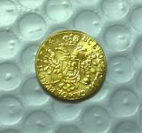 1714 RUSSIA GOLD Copy Coin commemorative coins