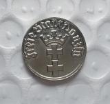 Poland Danzig 1932 nickel 1/2 gulden Copy Coin commemorative coins