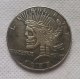 Hobo Nickel Coin_Type #34_1923 Peace Dollar  COPY COIN