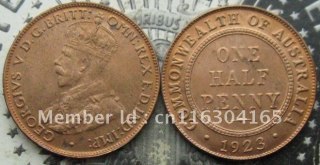 1923 AUSTRALIAN half penny