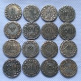 GREEK ROMAN SPINTRIAE EROTIC TOKENS MEDAL BIRTHDAY SEX SEXUAL GIFT 16 COIN LOT