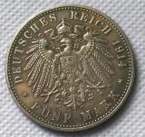 1914 Germany  Copy Coin commemorative coins