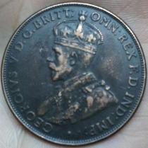 1925 AUSTRALIAN PENNY(circulate) COPY commemorative coins-replica coins medal coins collectibles