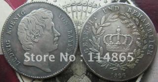 German States Bavaria 1826 Thaler Coin COPY FREE SHIPPING