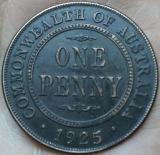 1925 AUSTRALIAN PENNY(circulate) COPY commemorative coins-replica coins medal coins collectibles