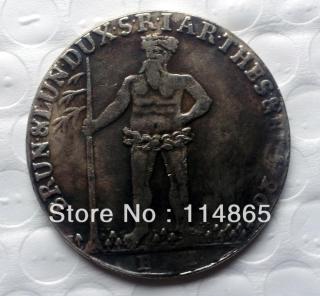 German States 1726 Coins COPY commemorative coins