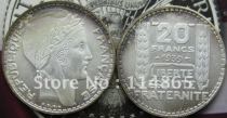 1939 France 20 Franc Coin KM#879 UNC COPY commemorative coins