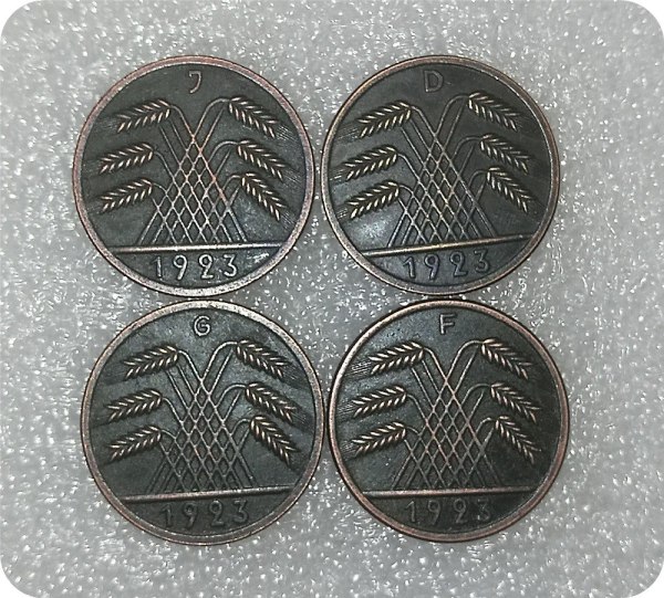 1923 Germany 50 Rentenpfennig Copy coins Commemorative Coins Art Collection