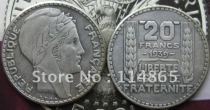 1939 France 20 Franc Coin KM#879 COPY commemorative coins