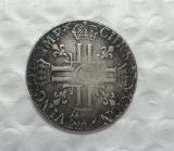 France Louis XIV Ecu 1690 Copy Coin commemorative coins