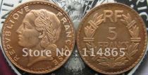 1947 France 5 Francs copper Copy Coin commemorative coins