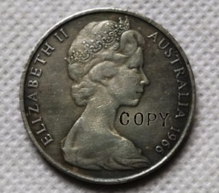 1966 AUSTRALIA 50 CENTS COPY COIN commemorative coins-replica coins medal coins collectibles