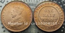 1915-H AUSTRALIAN half penny