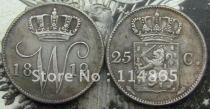 1819 NETHERLANDS 25 cent COIN  COPY commemorative coins