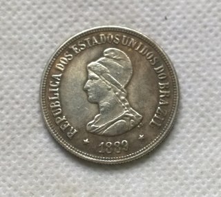 1889 Brazil 1000 Reis Copy Coin commemorative coins