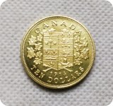 1914 Canada Ten Dollars-George V Gold copy coins commemorative coins-replica coins medal coins collectibles badge