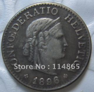 1896 Switzerland 10 Rappen Copy Coin commemorative coins