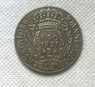 1821 Brazil 640 Reis Copy Coin commemorative coins