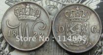 1822 NETHERLANDS 10 cent Copy Coin commemorative coins
