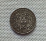 1924 Brazil 100 Reis (Pattern Strike) COPY COIN commemorative coins